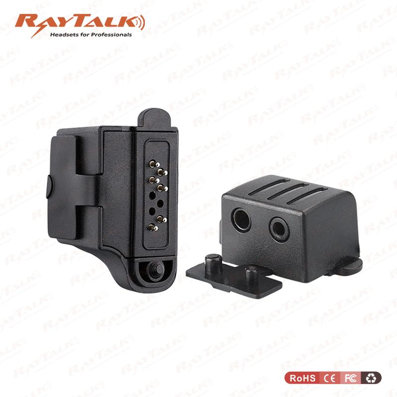 Universal Audio Jack Adapter for Icom IC-F50/IC-F51/IC-F30GS Two-Way Radios