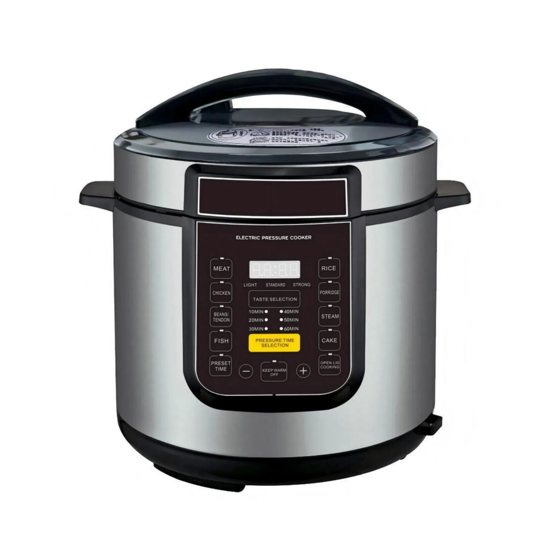 Home Use Electric Pressure Cooker with Smart Control System Non-Stick Inner Pot Easy to Clean