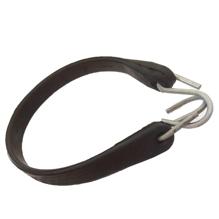 Tarp Straps for Flatbed Trailers Rubber Bungee Cord Metal S Hooks