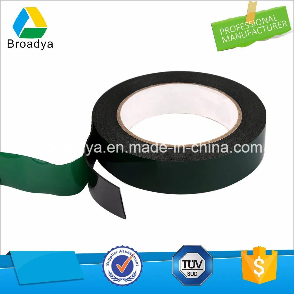 Double Sided Jumbo Roll Green Solvent Adhesive Foam Tape (BYES10)