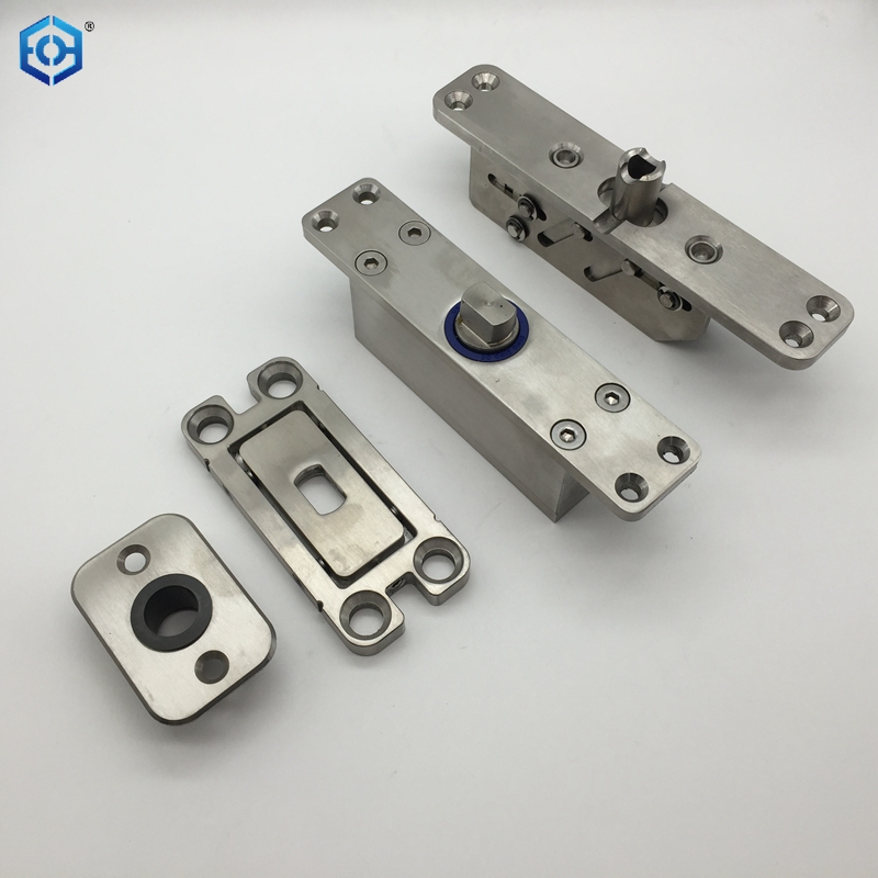 Top Bottom Heavy Duty Pivot Door Hinge 300kg Stainless Steel Concealed Door Hinge for Wood Glass Modern Design Floor Hinge