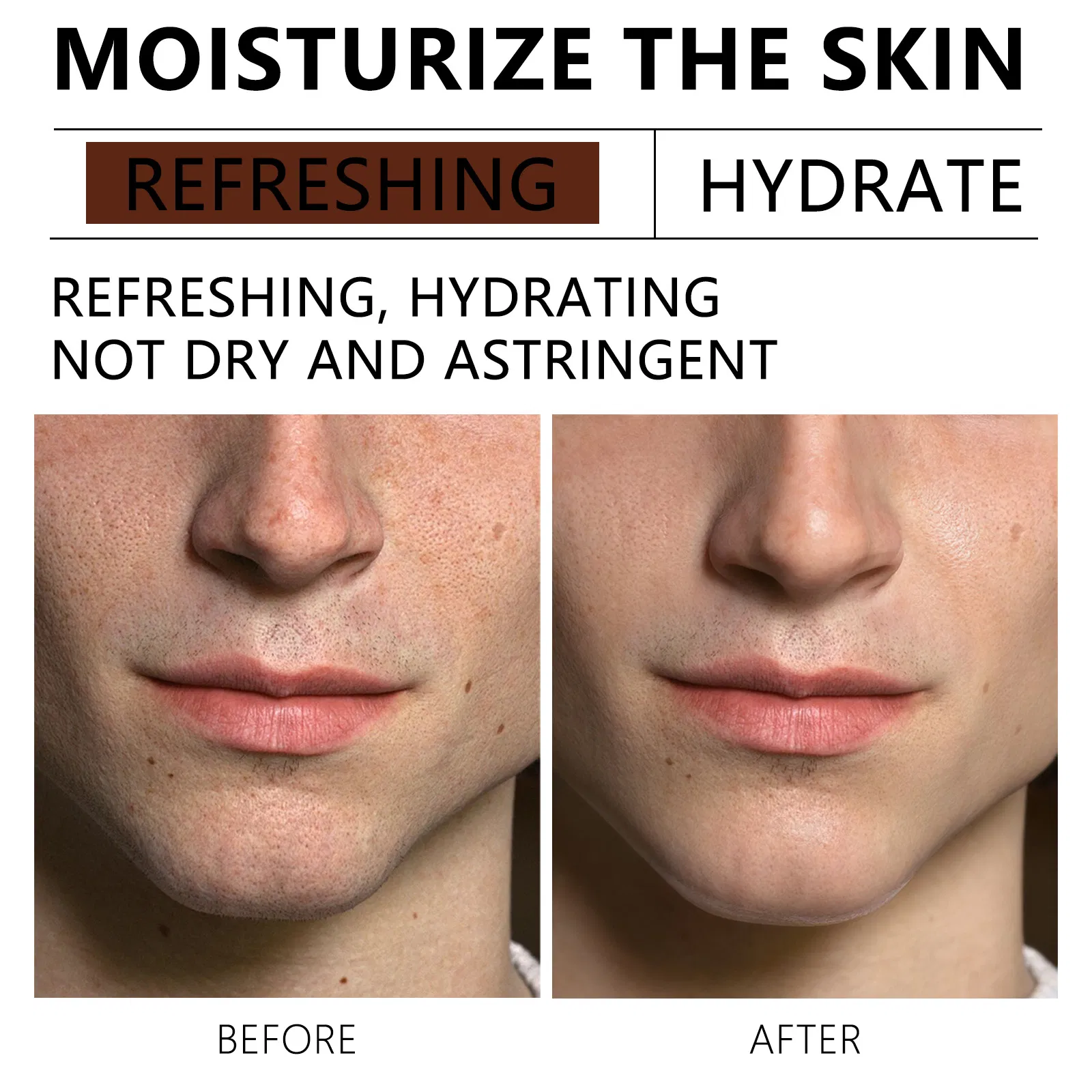 Beauty Cosmetics Specially Developed Men's Skin Care Anti-Aging Beef Tallow Toner Men