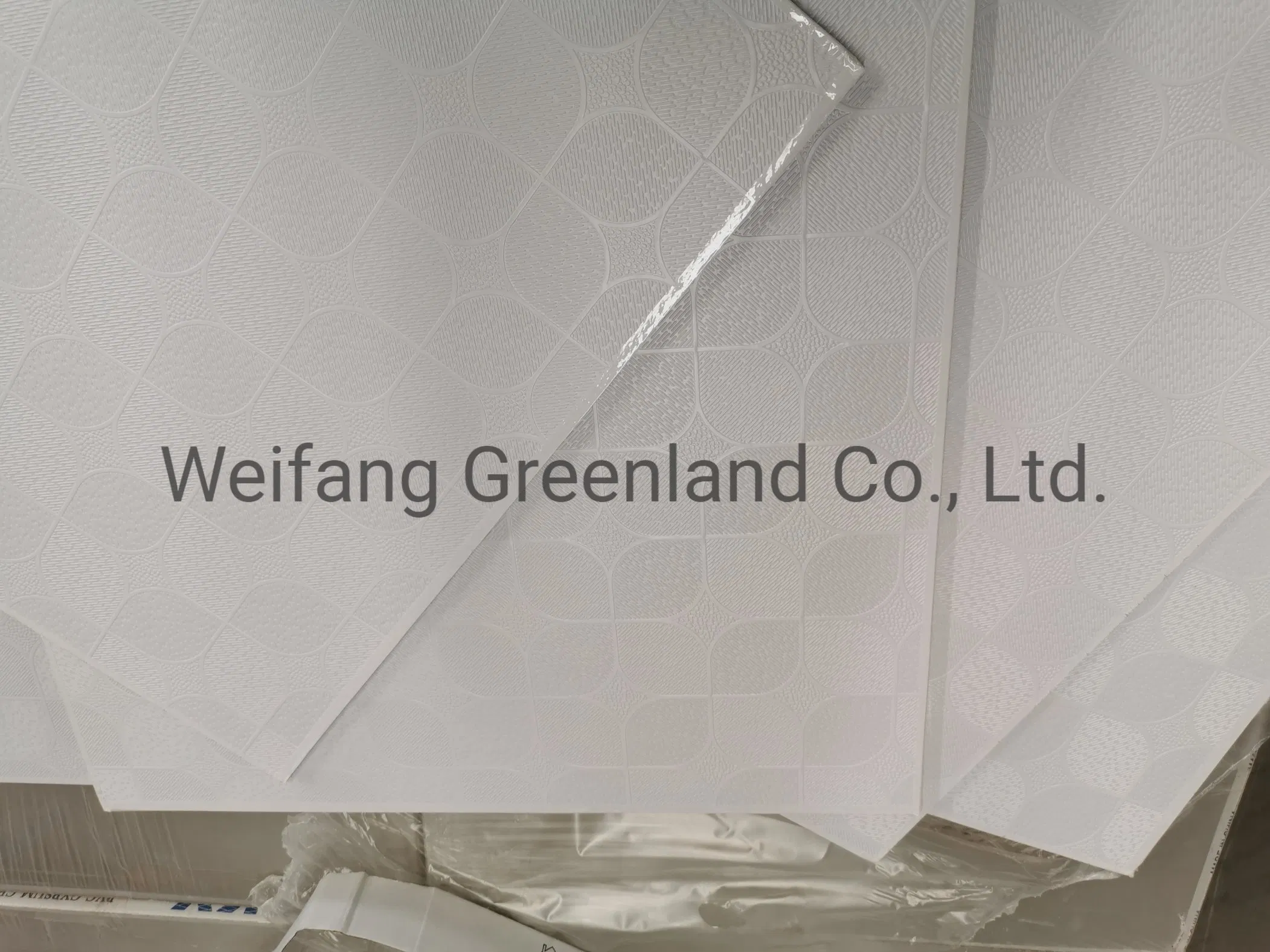 PVC Laminated Gypsum Ceiling/High-Strength Gypsum Ceiling Tile/Gypsum Ceiling Tile