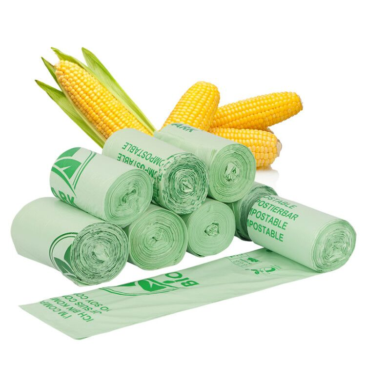 Biodegradable Corn Starch Compostable Plastic Packaging Bag on Roll