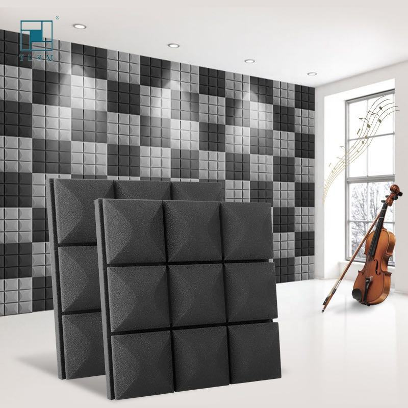 High Quality Acoustic Sponge Panel Studio Acoustic Foam Soundproof Wall Acoustic Foam Mat
