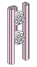 Aluminum Alloy Pipe for Workstation, Bench, Rack (AL-4000B)