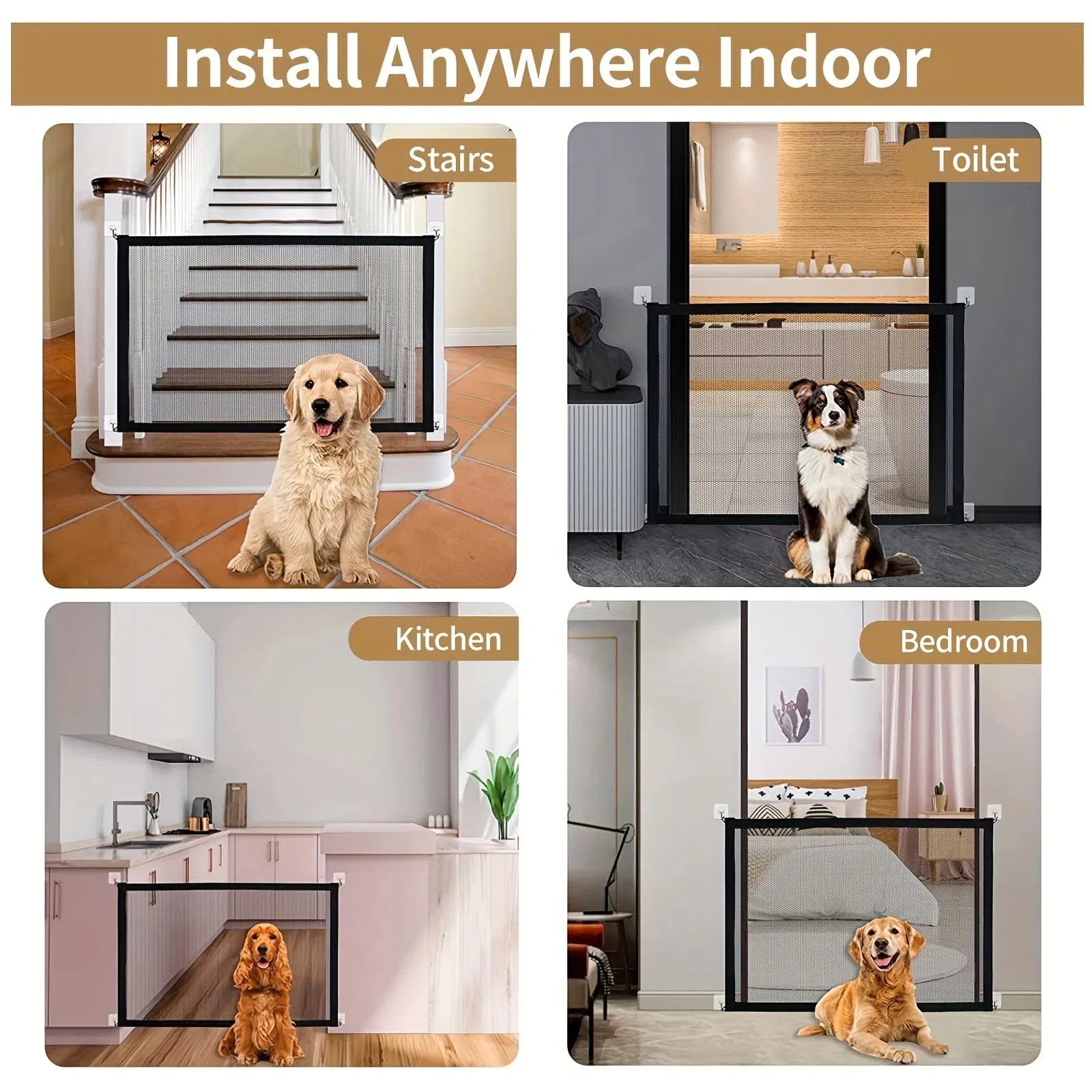 High-Quality Polyester Mesh for Pet Protection and Comfort