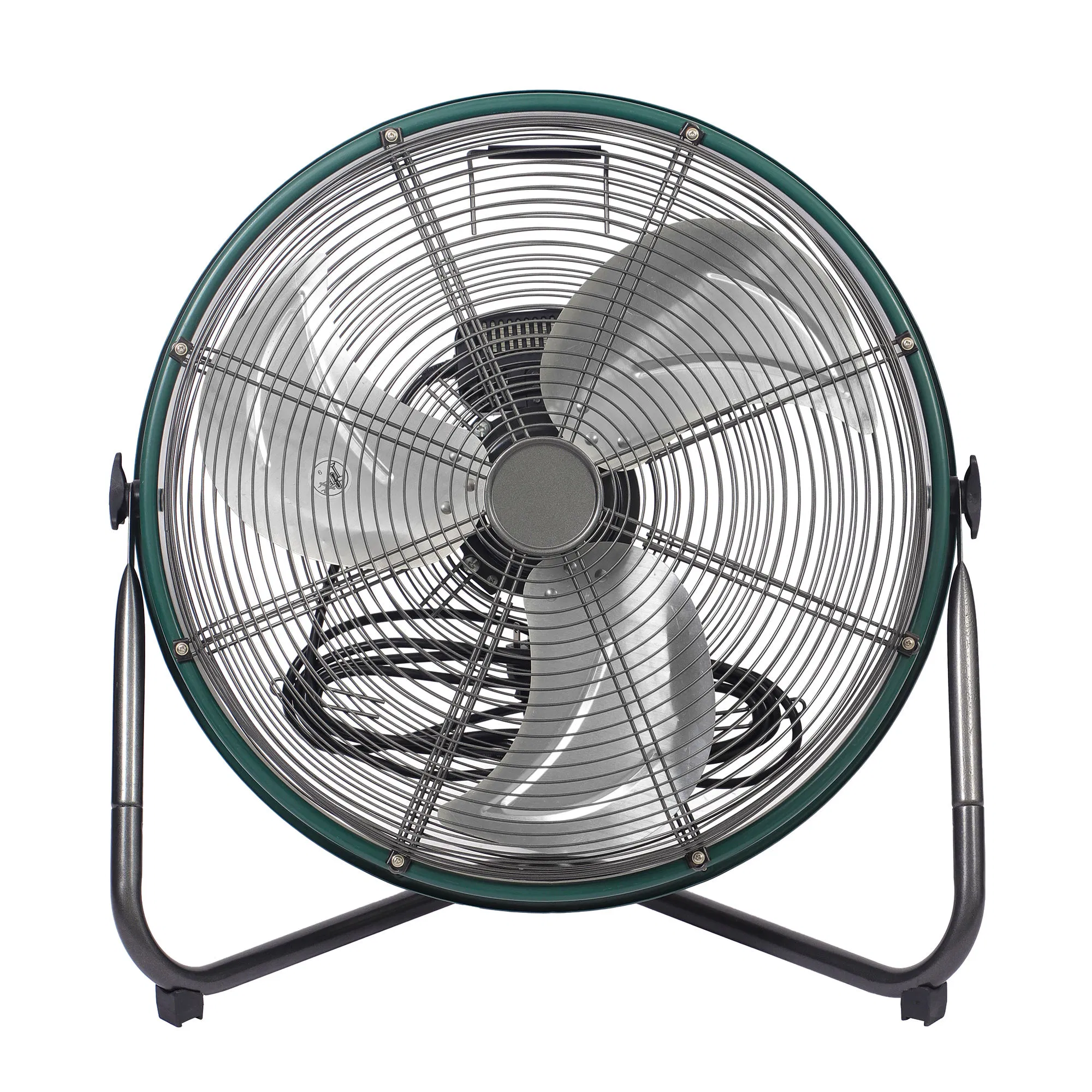 Металлический напольный вентилятор 18 дюймов с водяным туманом