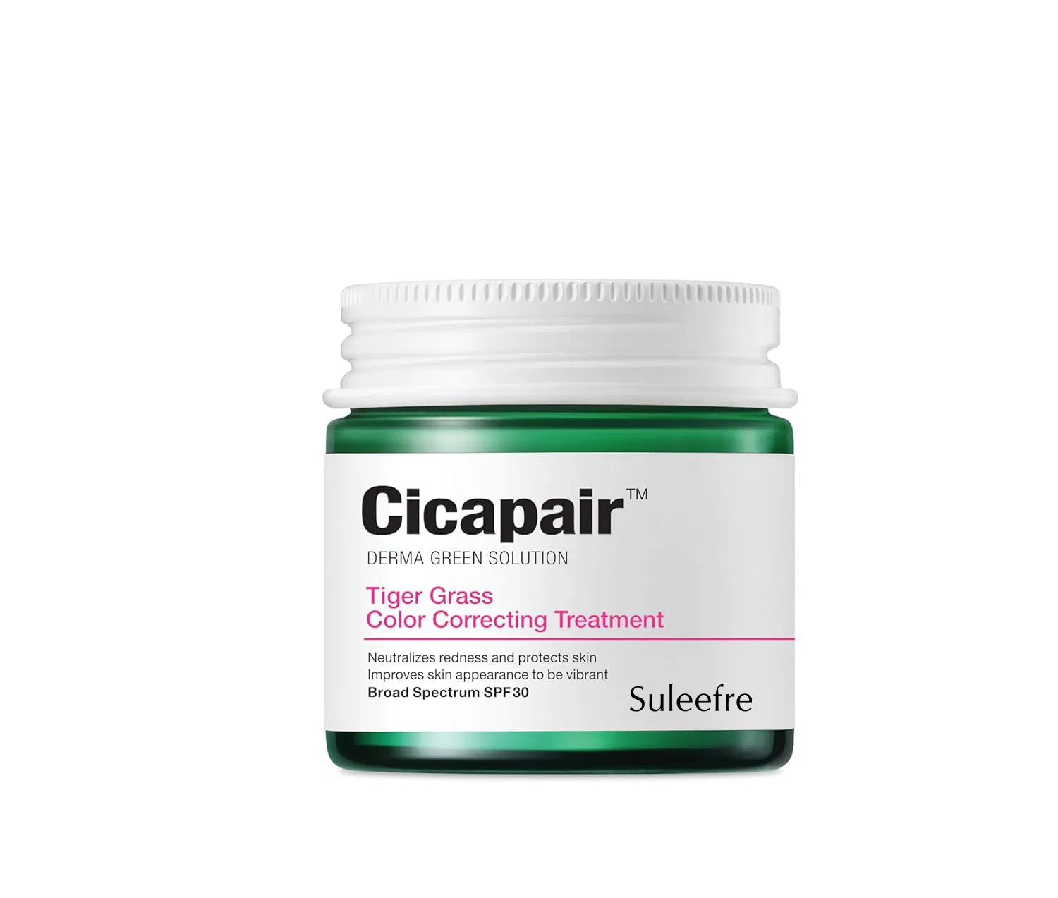 Cicapair Soothing Color Correcting Treatment SPF 30 with Centella Asiatica Extracts Cc Cream Korean Skin Care