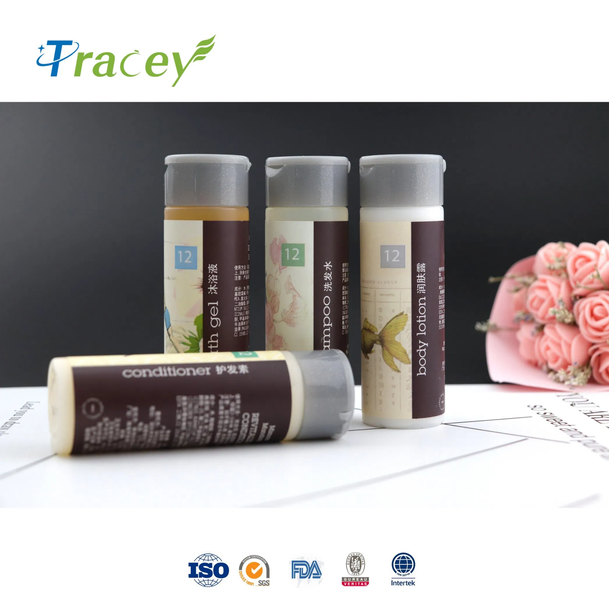Aluminium Cap Sofitel 5 Star Hotel Shampoo Bottled Filled, High Quality Hotel Shower Gel /Conditioner/Lotion Hotel Amenitiy