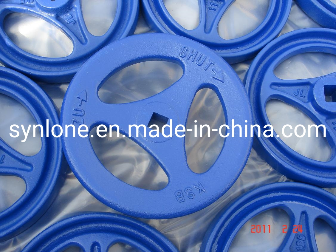 Valve Grey Iron Casting Hand Wheel for Machine Parts