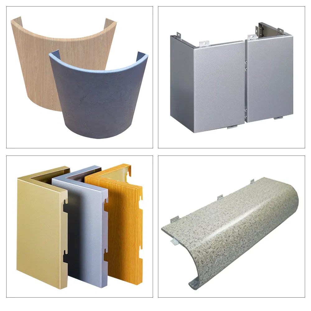 Interior and Exterior Construction Decoration Metal Cladding Panel Aluminum Column Covers