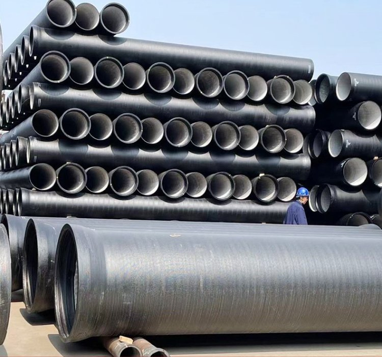 Nodular Graphite Iron Pipe DN1000 Drainage Pipe Cast Iron Pipe Steel Pipe