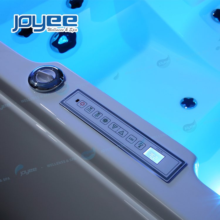 Угловая гидромассажная ванна Joyee Whirlpool на 2 персоны