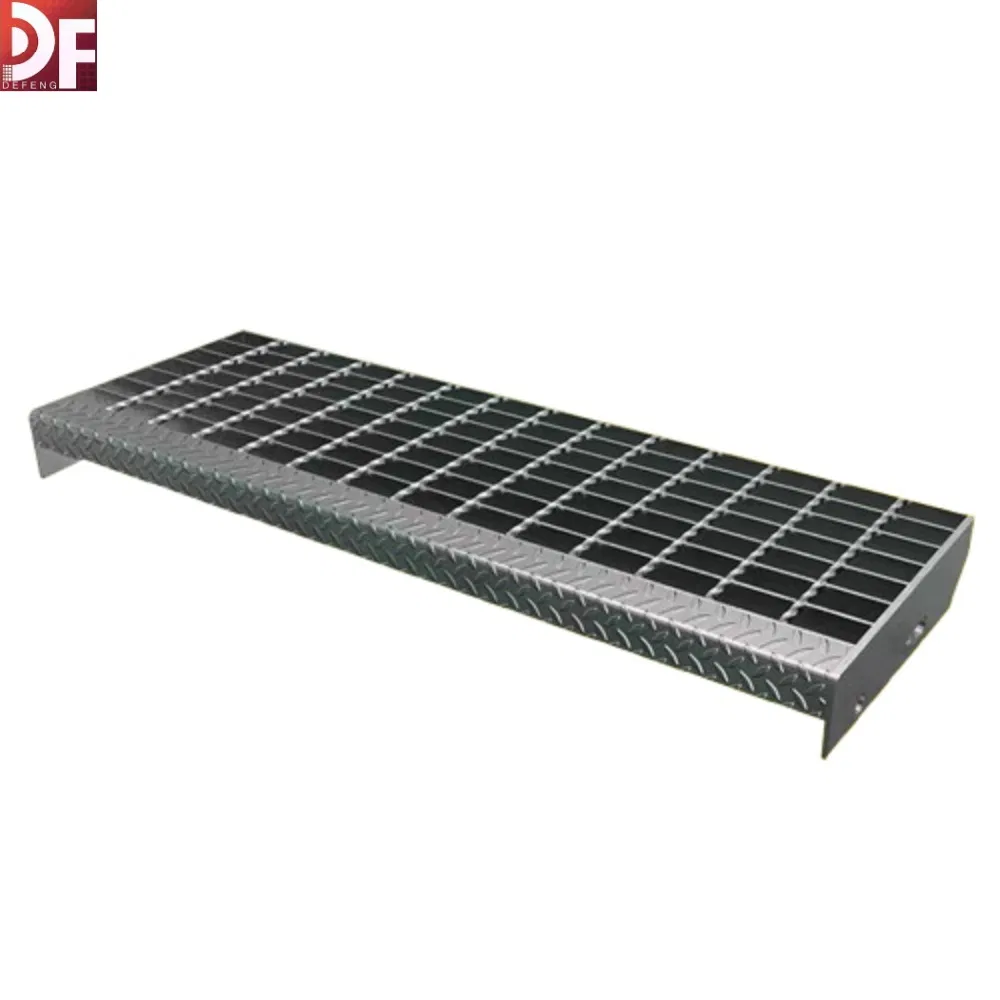 Modern Industrial Steel Grating Stair Treads Carbon Stainless Galvanized Outdoor Construction Application Iron Plate