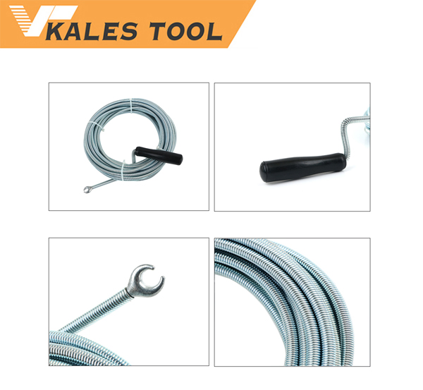 Трос для прочистки труб Kales Tool