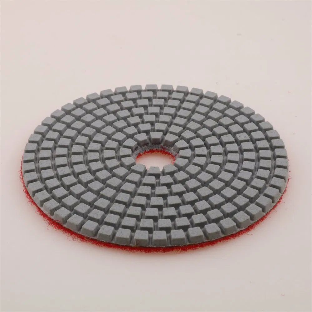 Jdk 100mm Diameter 4inch Diamond Flexible Polishing Pad