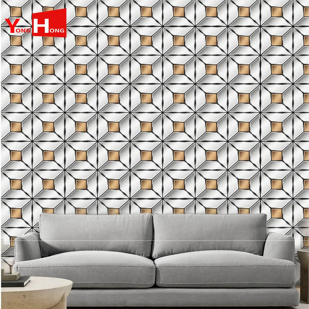WPC-Panel Ceiling Board Decoration Material Wood Wall Panel Embossed PVC Acoustic Sheet