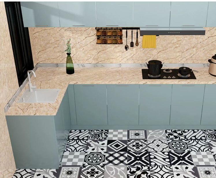 High Quality Interior Decoration UV Anti-Scratch Soft Touch Matte Soild Plain Color PVC Printing Film for Cabinet Wall Door Furniture