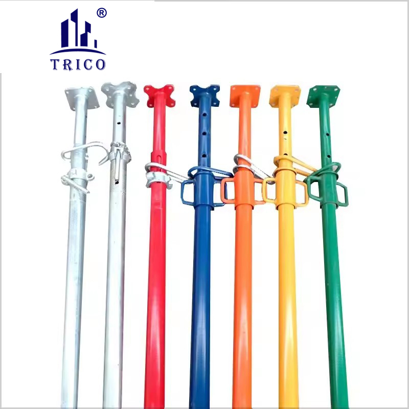 Powder Coated Adjustable Scaffolding Acro Shuttering Props Steel Prop for Concrete Formwork