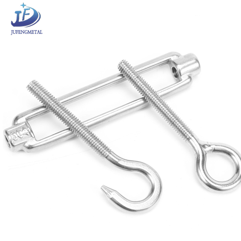 High Quality Custom European Rigging Screw Stainless Steel Hook Eye Turnbuckle