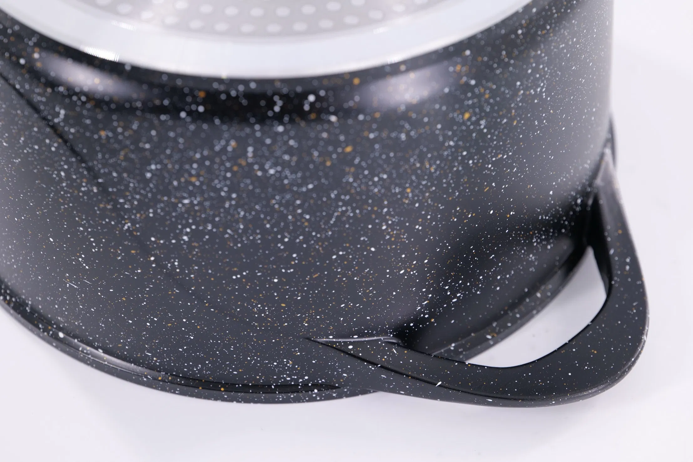 Heavy Duty Kitchenware Large Aluminum Casserole Pot, Dishwasher Safe