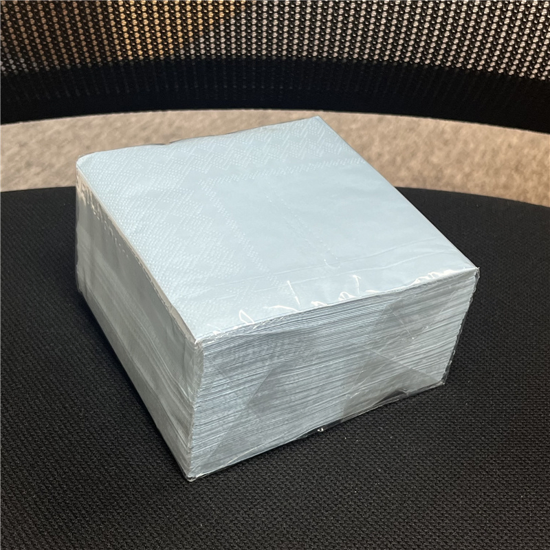 Hot Sale Natural Custom Printed Logo Elegant Disposable Absorbent Thick Restaurant Paper Napkins Manufacturers