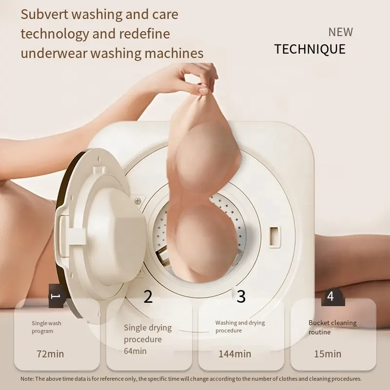 Smart Automatic Cleaning Washer Mini Portable Washing Dryer Machines for Underwear Socks