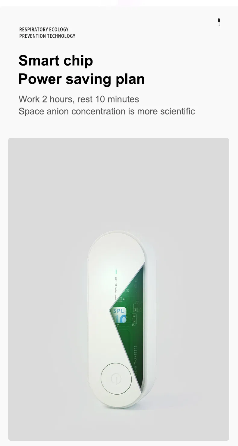 Air Purifier Mini Plug Remove Deodorization Wall Mounted Air Purifier