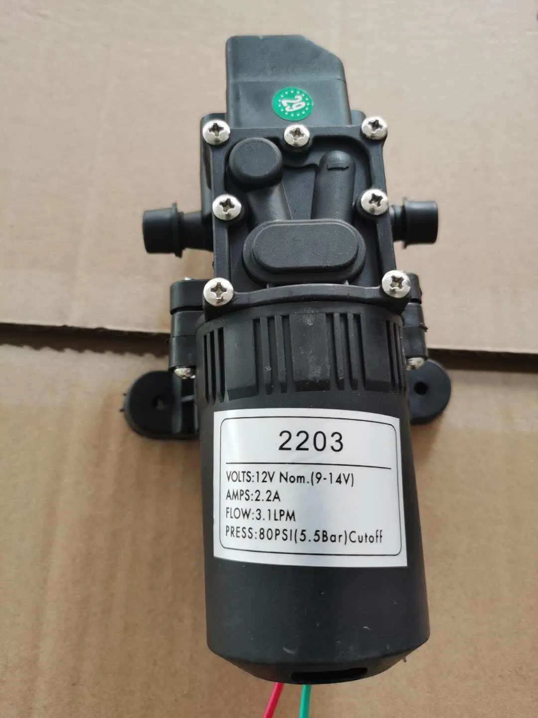 12V Diaphragm Pump Herbicide for Weed Control 18L Electric Battery Sprayer