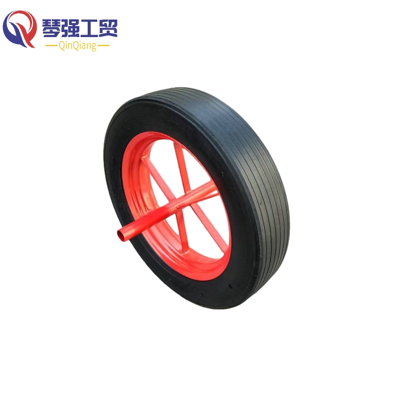High-Quality 14inch Solid Rubber Wheelbarrow Tires for All Terrain