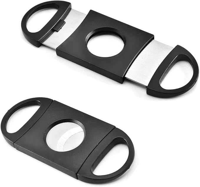 Портативный карманный двойной гильотинный нож для сигар