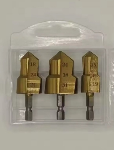 Wholesale 3PCS 31/24/19 Hex Shank PPR Lifting Stepped Drill Bits Set