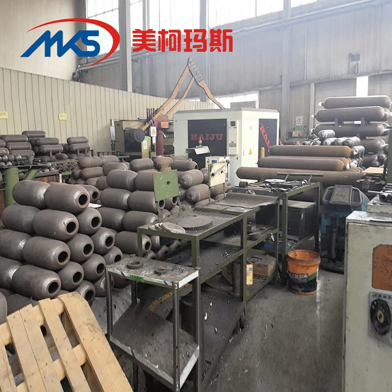 Гидравлический аккумулятор MKS с диафрагмой из HNBR, EPDM, FKM