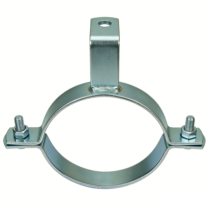 Heavy Duty Metal Galvanized Round Pipe Clamps Fitting Split Ring Pipe Hangers