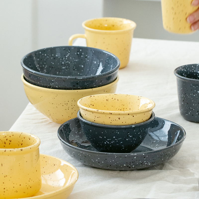 Ceramic Salad Bowl Popular Colors Durable Dinnerware Rice Small Ceramic Bowl