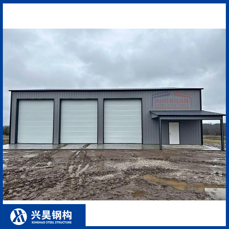 Industrial Grade Welded Portal Frame Wind Resistant Prefab/Prefabricated Shop Steel Structure