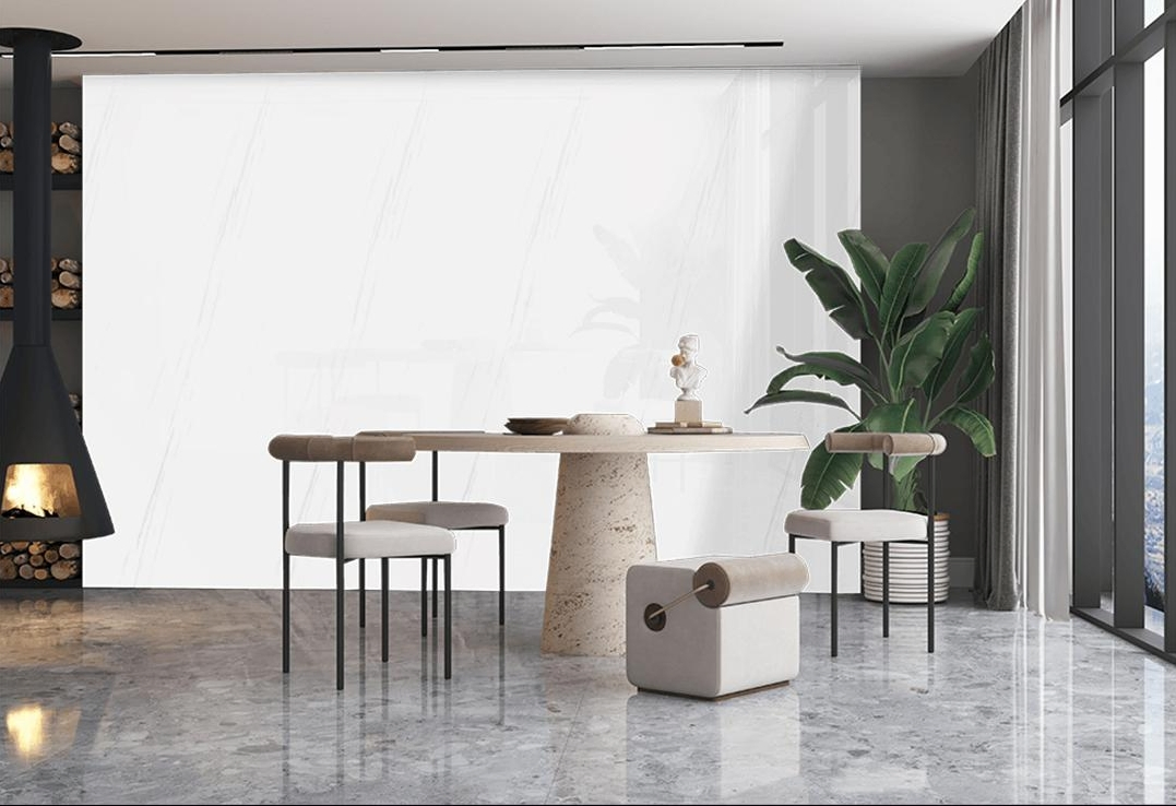Sintered Stone Marble Porcelain Tiles 800*2600mm Flooring Wall Tiles for Floor of Outdoor Swimming Pool Steps