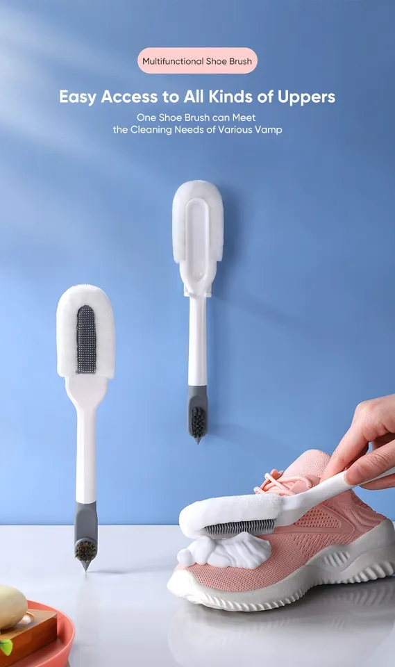 Hot Selling Cleaning Shoe Brush Multifunctional Long Handle Shoe Brush