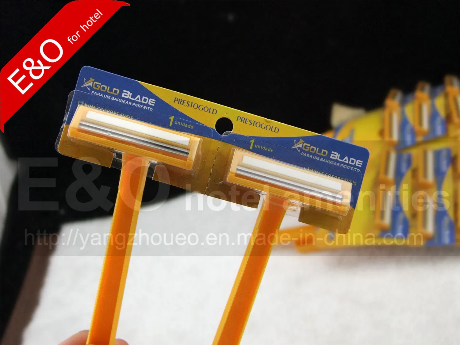 Disposable Display Card Package 2 Layers Blades Shaver Razor