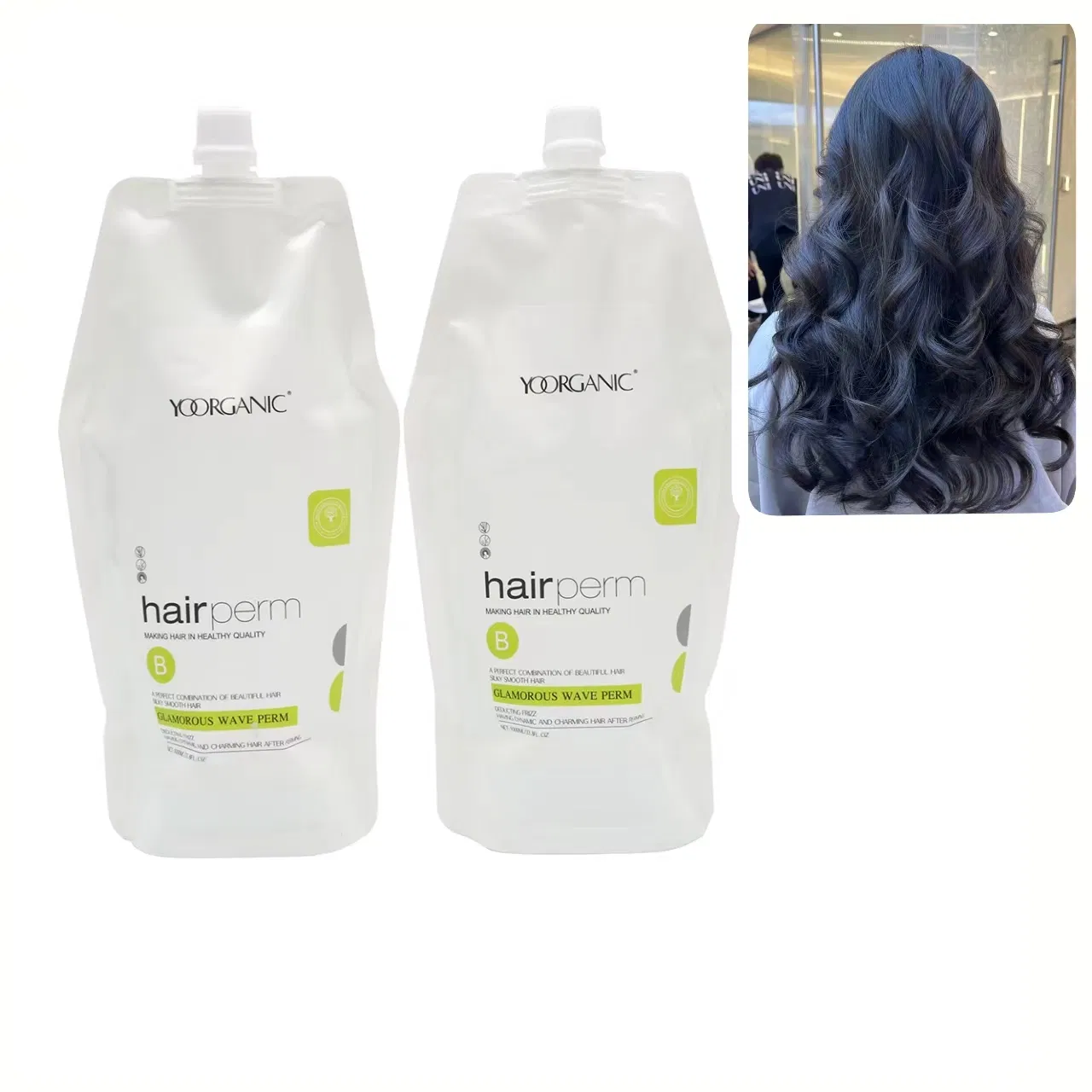 Boda Customize Private Label Curly Argan Oil Hair Curling Perm Lotion Sets Straight Hair Perm Lotion