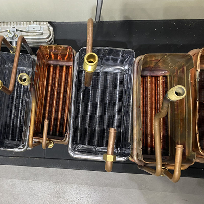 Eco-Friendly Oxygen-Free Copper Heat Exchanger Spare Part for Gas Heaters