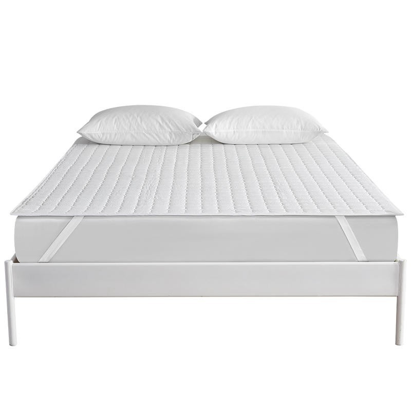 Joy Home Fashion Air-Permeable Quilted Mattress Topper Waterproof Under Pads Mattress Pad Protector