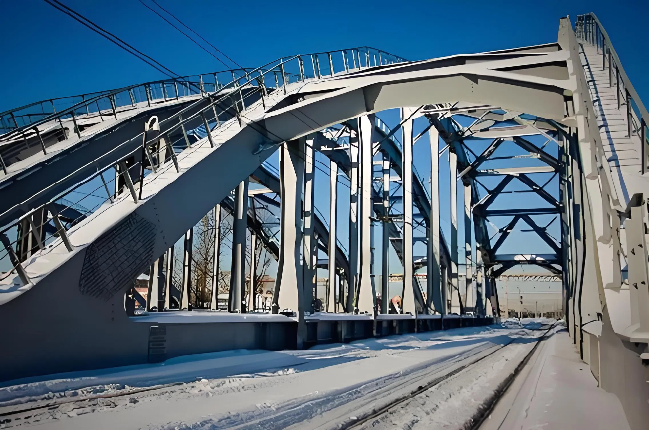 Fully-Welded Structural Steel Bridge Superstructure