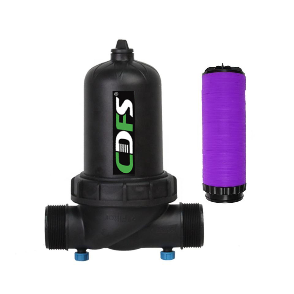 2 Inch T Type 150/120 Mesh Disc Filter Irrigation Filter for Farm