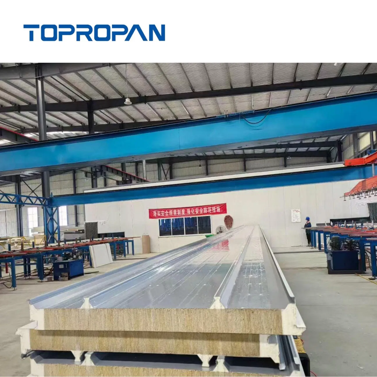 Efficient PUR Roof Panel with Glasswool for Maximum Insulation