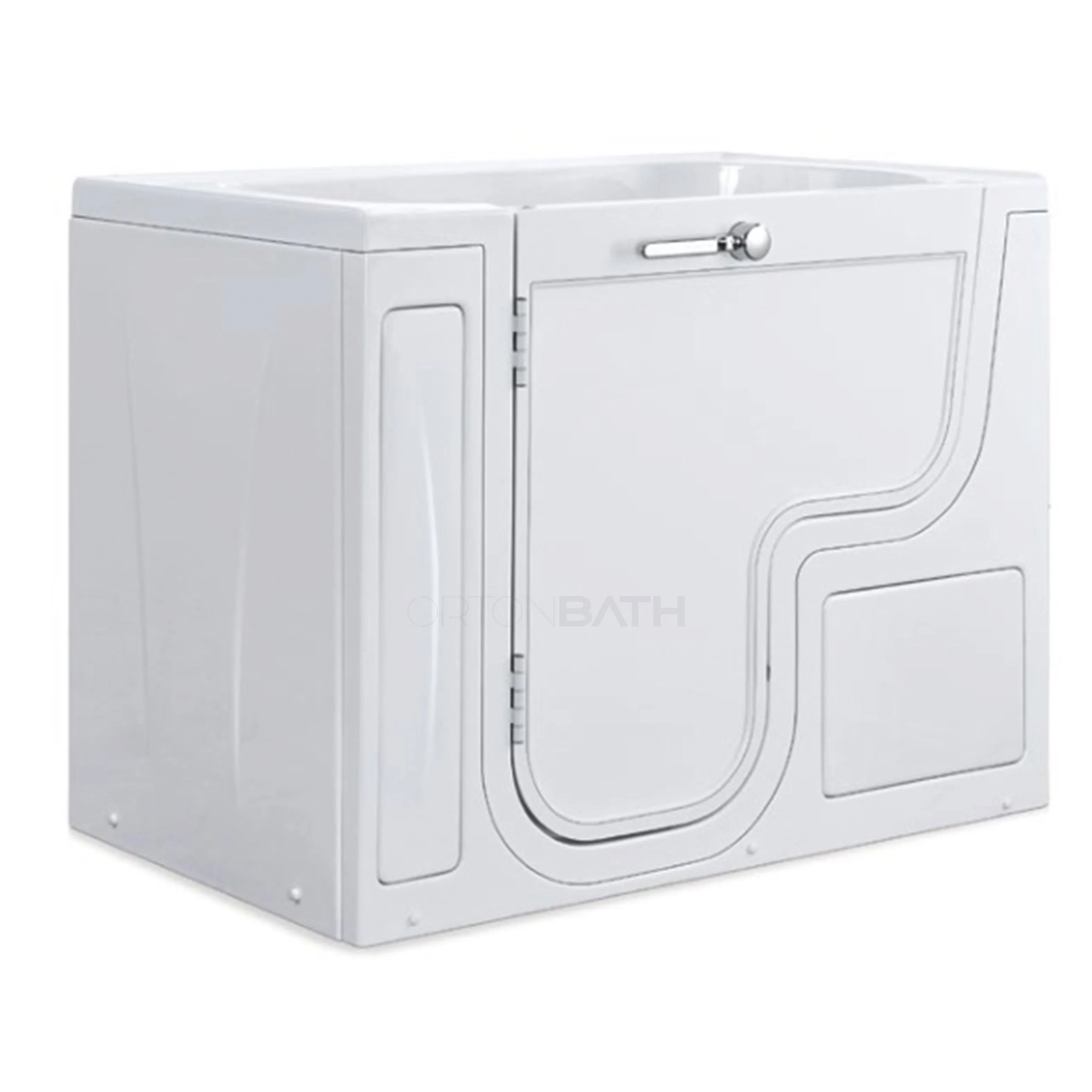 Ortonbath Senior Bathtub Walk-in Bathtubs for Seniors Carefree Bathing Walk-in Tubs Bathtubs for Elderly Handicap Accessible