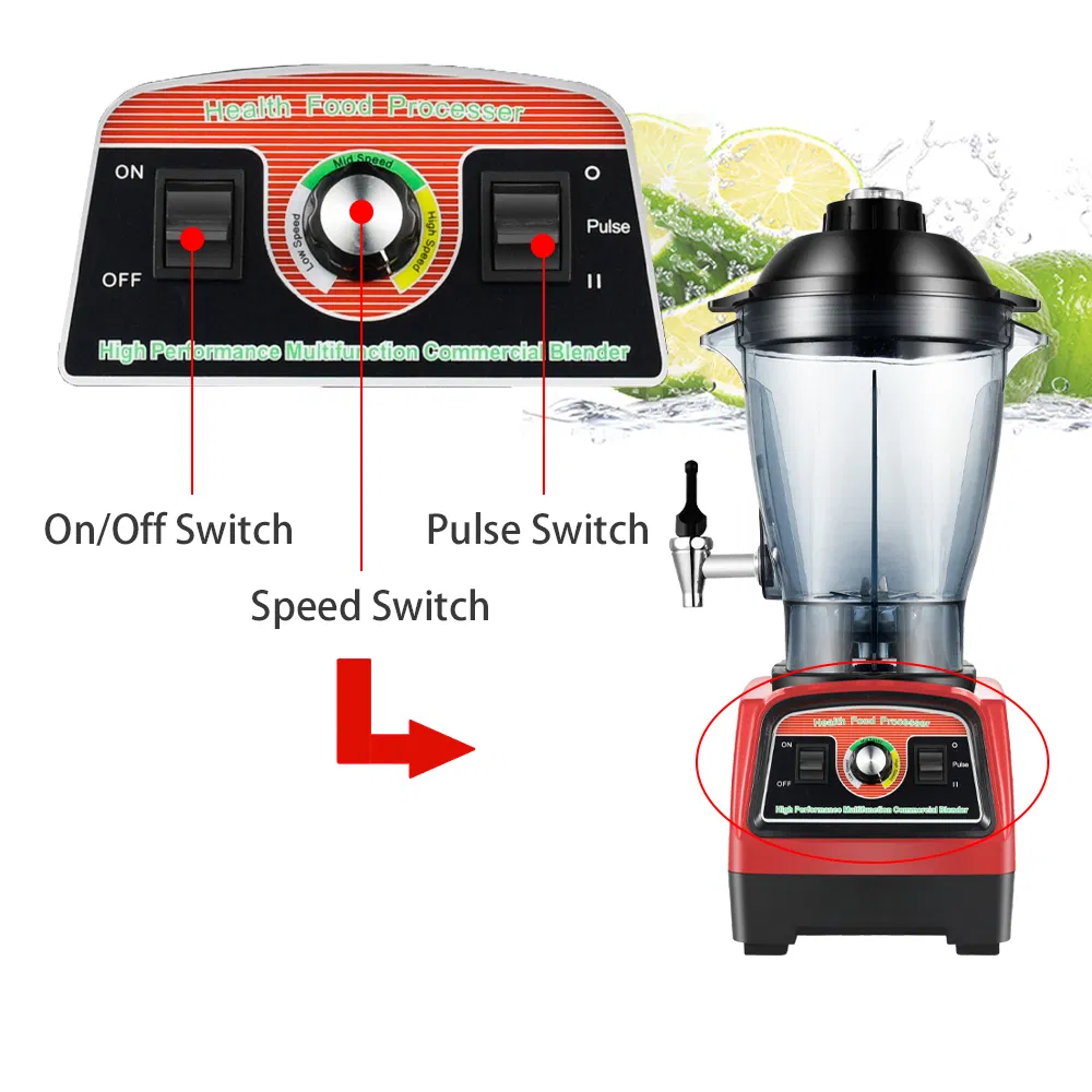 2025 Manenda High-Power 8000ml Commercial Blender for Beverages