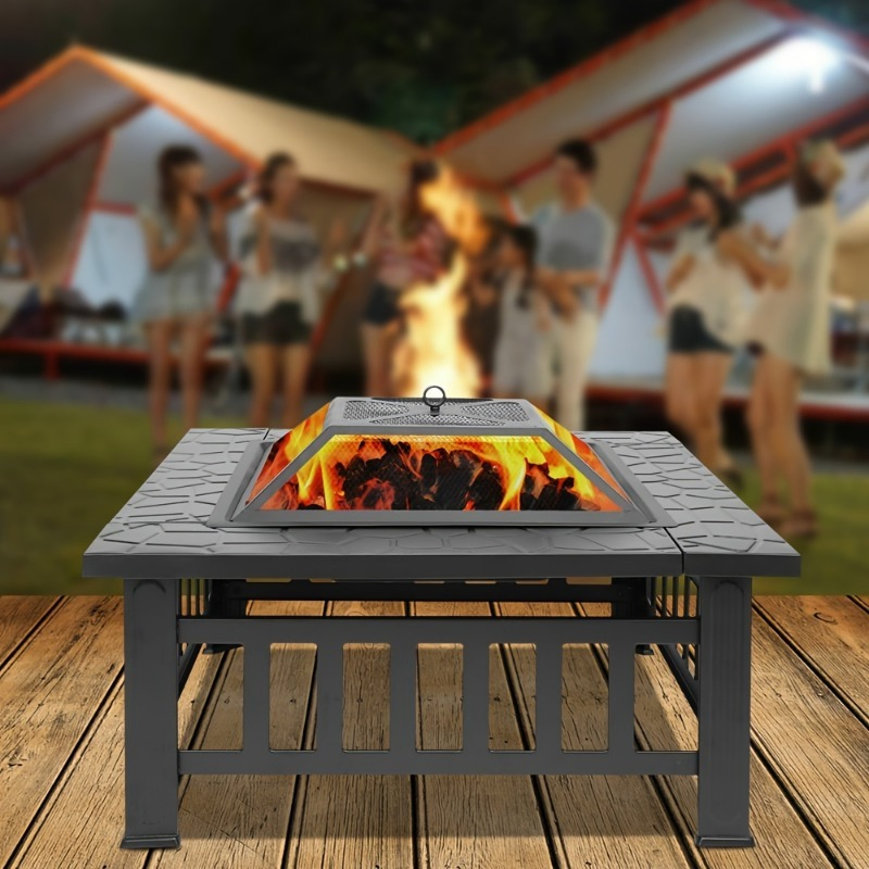 Hot-Selling Multi-Function Eco-Friendly Metal Heating Equipment Outdoor Furniture Chimeneas Fire Pit