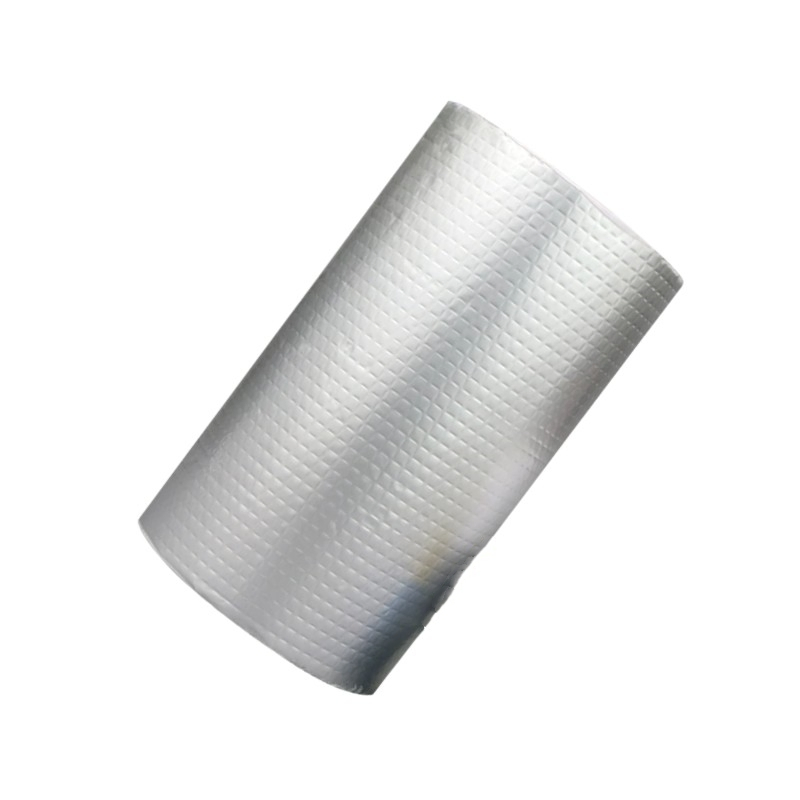 Silver Heat Insulation and UV Resistance Aluminum Foil Butyl Adhesive Tape Single Sided Butyl Rubber Waterproof Tape